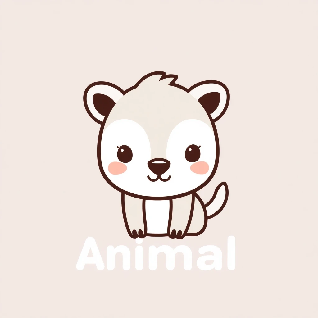 flux-context.com, flux kontext, style: text to image, prompt: Generate a cute little animal logo