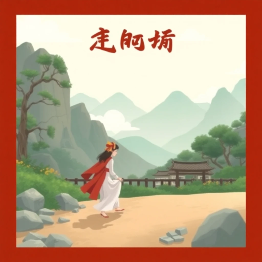 flux-context.com, flux kontext, style: text to image, prompt: 吉卜力风格，一个小女孩和一只猫和一只狗在玩耍